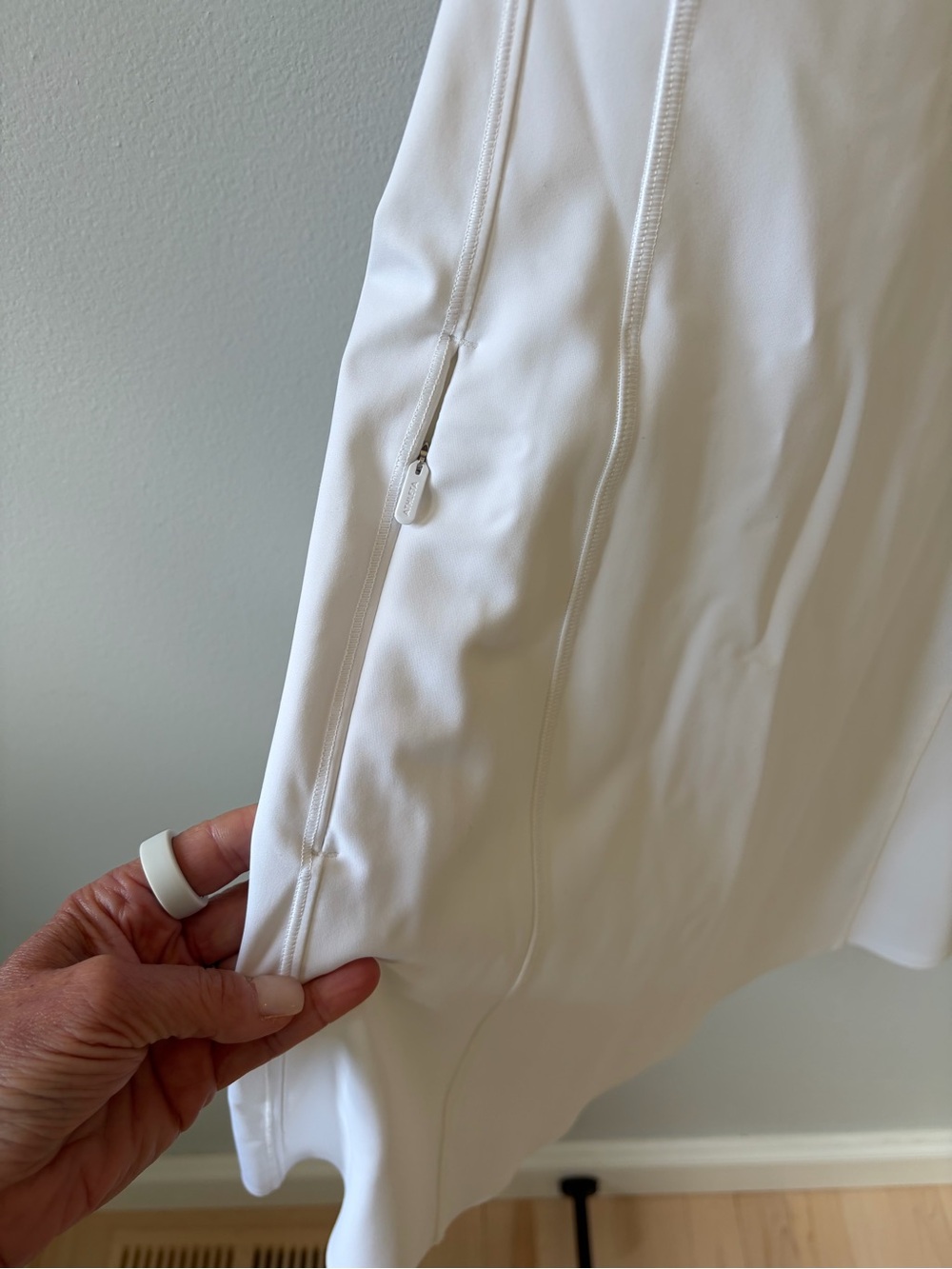 Athleta White Levitate Tank Dress - Size S - Picture 6 of 9